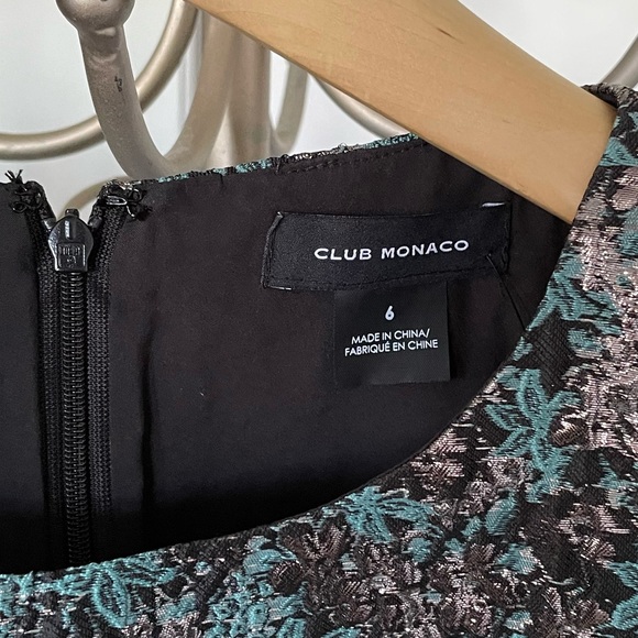 Brocade festive never worn blouse from Club Monaco - Picture 4 of 4